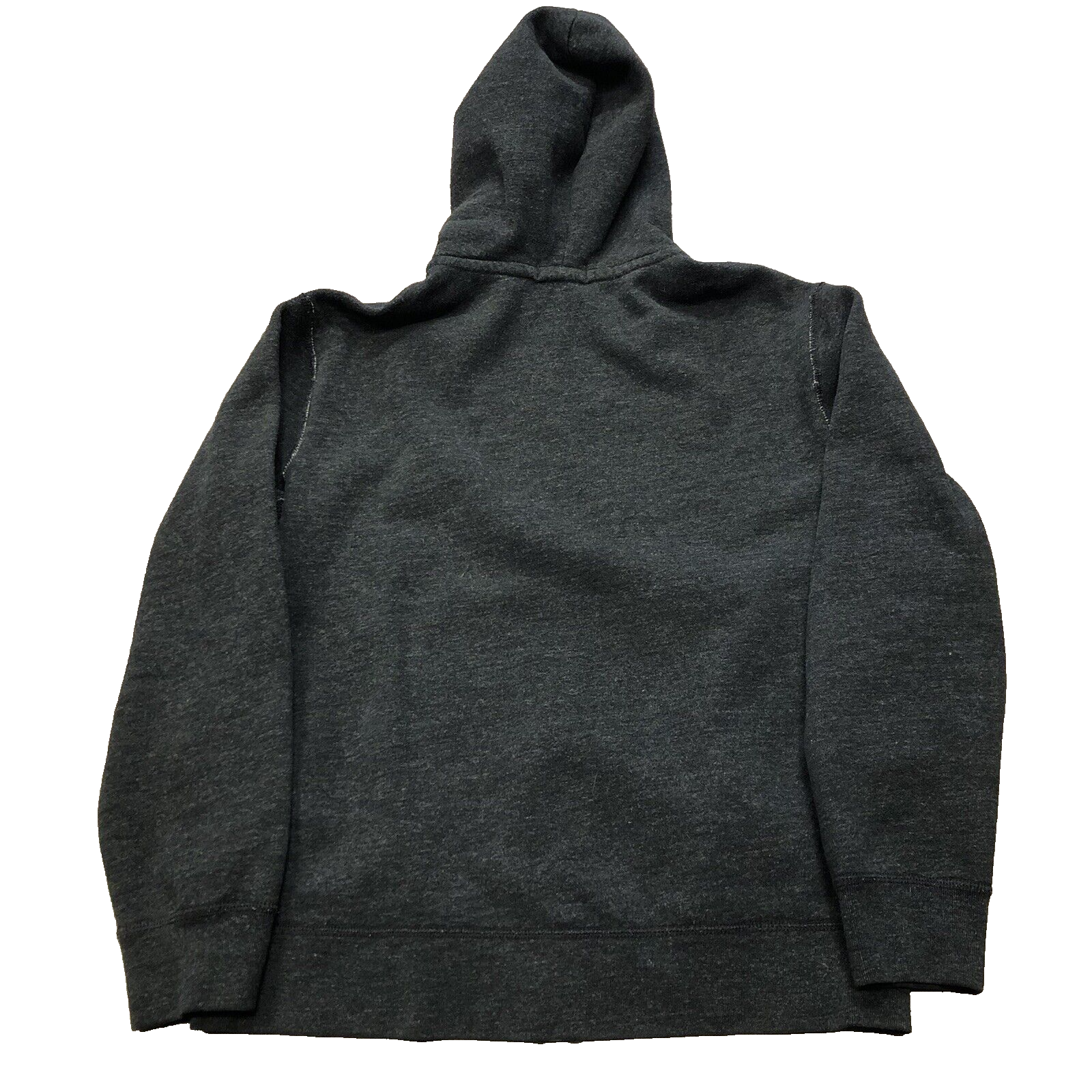 POLO RALPH LAUREN FELPA CON CAPPUCCIO FODERATA TERMICA GRIGIA FULL ZIP L ROSSO PONY H3