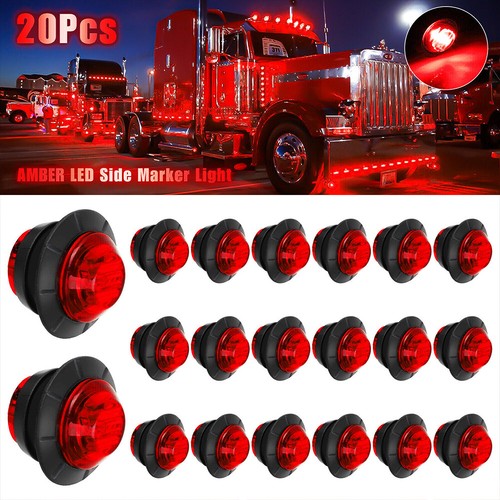 Hopkins Towing Solutions 3/4 In. 12V Round LED Clearance/Side Marker Light With Rubber Grommet, Amber At Tractor Supply Co - Foto 8