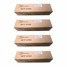 Paquete de 4 botellas de tóner de residuos Copystar CS356ci CS306ci WT-5190 WT5190 1902R60UN0