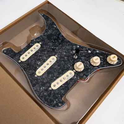 Prewired Loaded Pickguard SSS Alnico V Single Coil Pickup for Fender ST Guitar