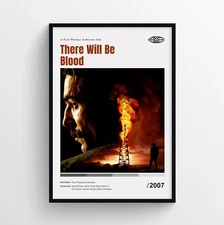 There Will Be Blood Movie Poster Print, Wall Art - Unframed