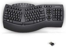 PERIBOARD-612, 2.4GHz  Bluetooth Split Ergonomic Keyboard for Windows  Mac OS