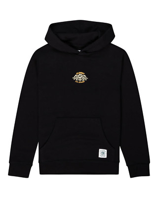Element x Holz! Rider 2022 Hoodie für Kinder F2HOC2ELF2 Feuerstein schwarz Größe 12