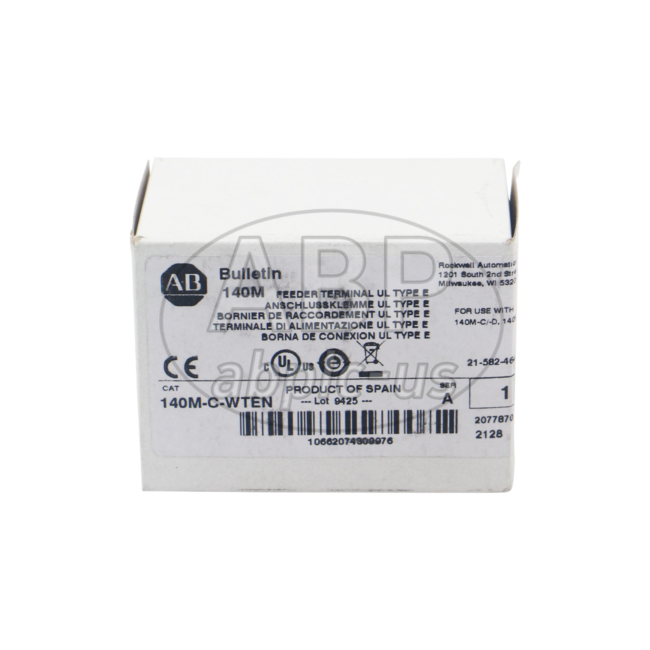 2pcs Brand New Sealed 140M-C-WTEN Allen Bradley Compact Bus Bar Feeder Terminal