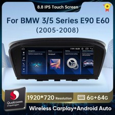 8.8” Android 14 6+64GB 8 Core BT Car Stereo For BMW E90 E91 E92 E93 E60 E61 CCC
