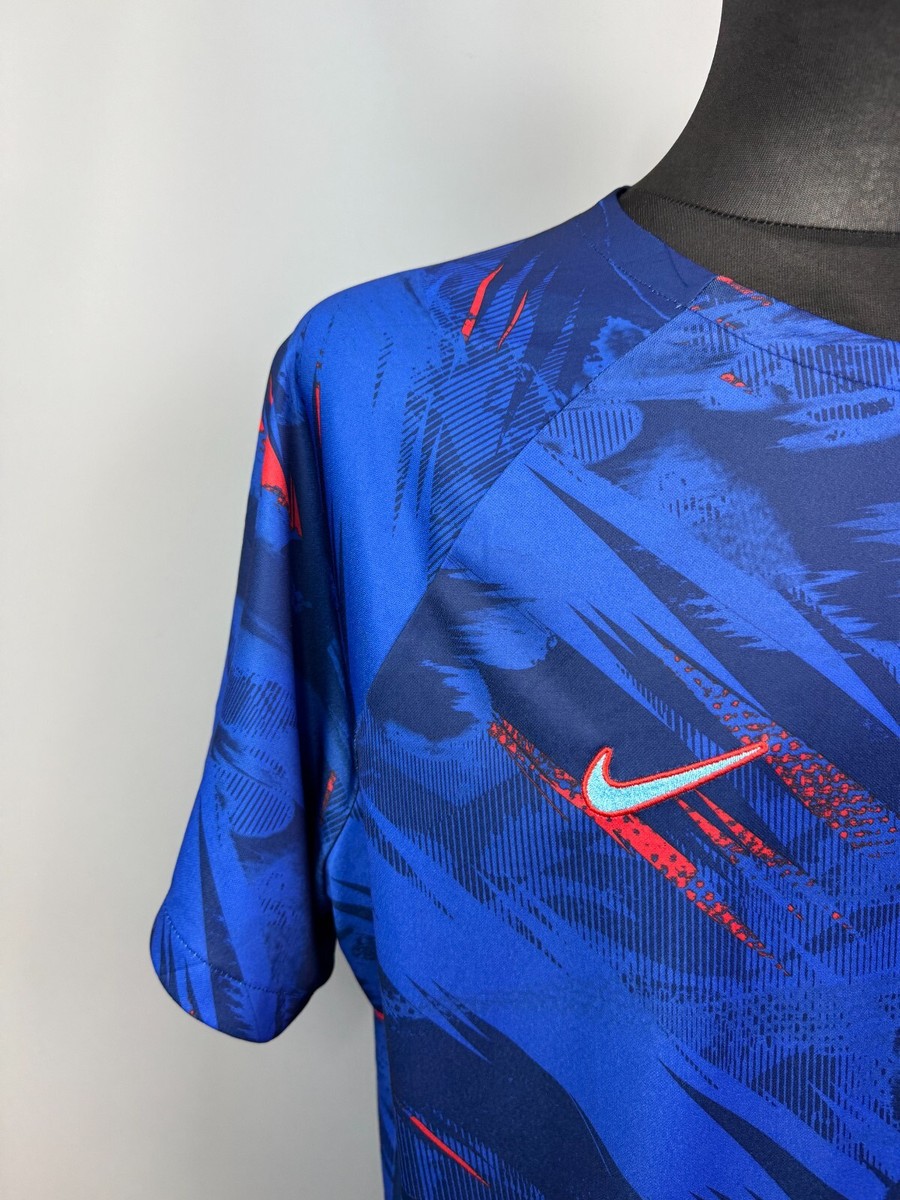 ENGLAND 2022 PRE-MATCH SHIRT FOOTBALL SOCCER JERSEY NIKE ENGLAND 2022 PRE-MATCH SHIRT FOOTBALL SOCCER JERSEY NIKE