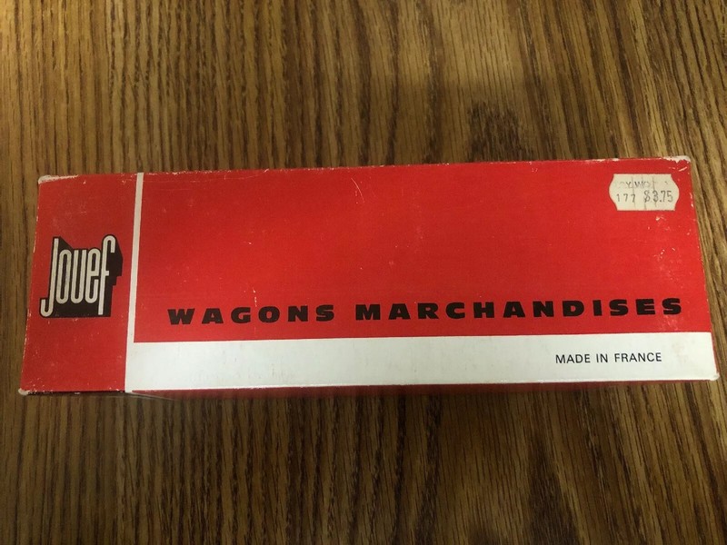 Jouef Fourgon Chaudiere 5467 empty box only Jouef Wagon Bogie Diamond Goods Van