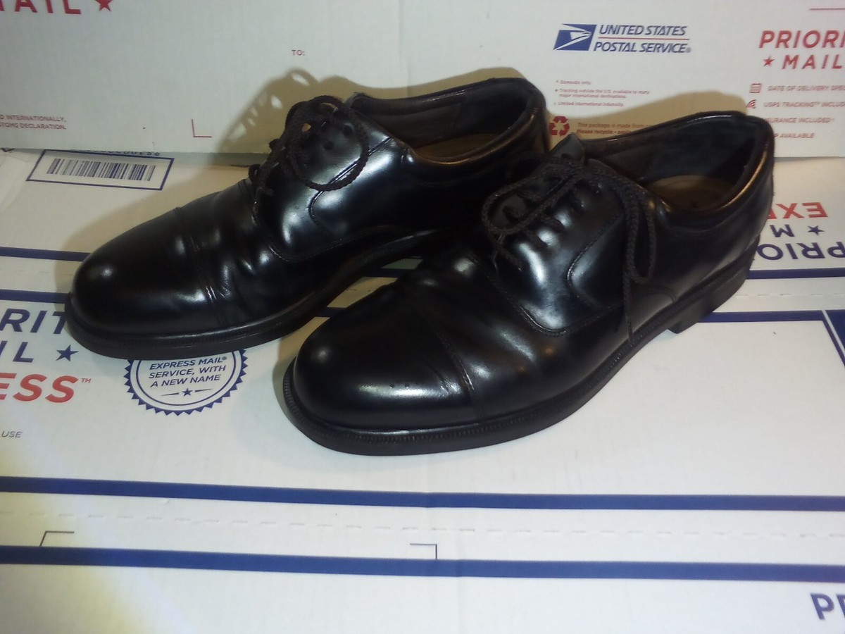Mens Rockport M4348 Black Leather Lace Up Cap Toe Shoes Men main image 3