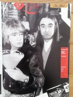 STATUS QUO 'full glass' magazine PHOTO/Poster/clipping 11x8 inches