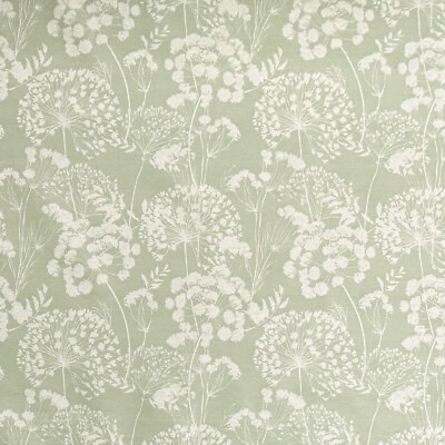 Jacquard Tischdecke beschichtete Baumwolle CERES mintgrün Pusteblumen
