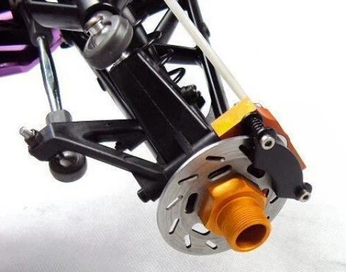 Front hydraulic brake system for HPI KM Rovan Baja 5b SS 5T 1/5 rc car gas - Image 3 of 4