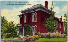 Home of James Whitcomb Riley, The Hoosier Poet, Indianapolis, Indiana, USA
