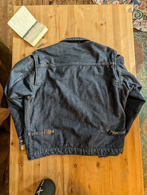 tcbjeans two cats 40インチ TCB Jeans (Two Cats Brand) Working Cat Hero - Size 46 Yellow