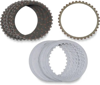 Barnett Clutch Drive Friction Steel Plates Kit for Buell Ulysses XB12X 06-08