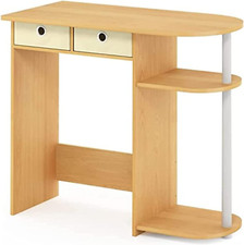 Computer Desk for Small Spaces Wood Home Office Furniture Table Workstation New