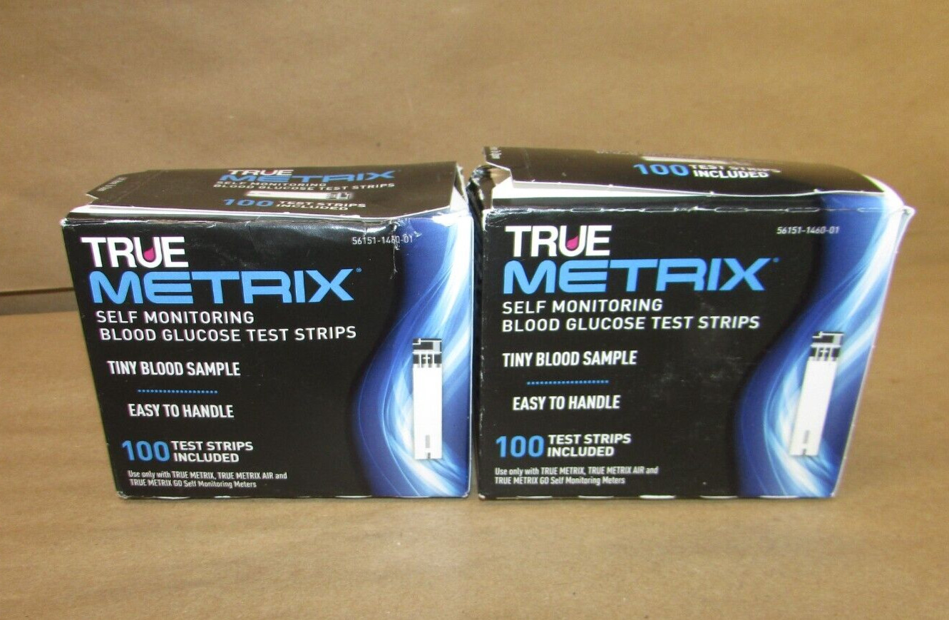 Trividia Health, Inc TRUE Metrix Test Strip - 2 pk (200 count) Exp 09/2025