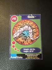 1995 onix pokemon card Amazon.com: Pokemon Cards main image 0