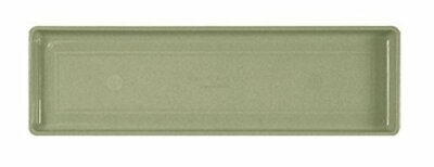 Novelty Root and Vessel Flower Box Tray, Plant Saucer, Large, Sage, 30in
