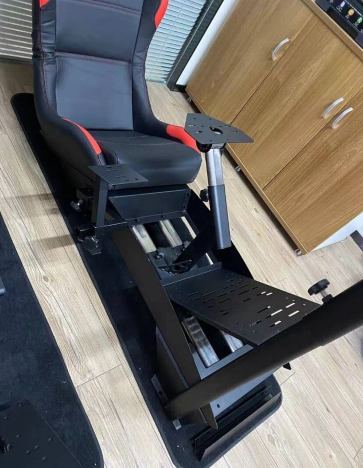 Gaming Sim Rig Simulator Racing Bucket Seat F 1 Car Racing Gaming Chair ...