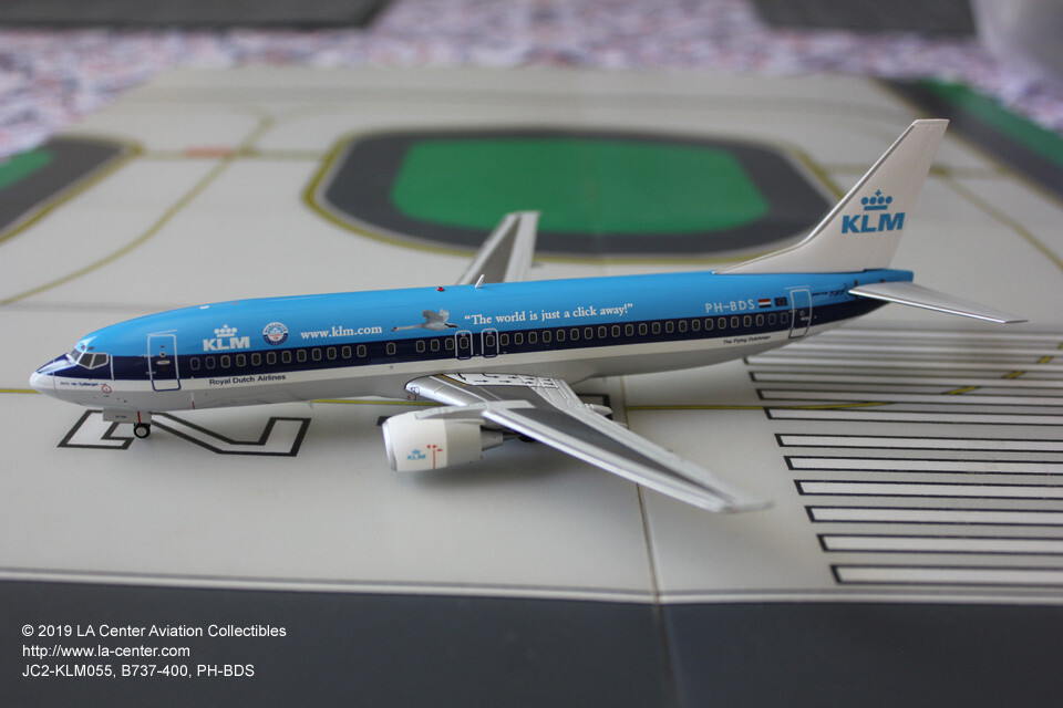 JC Wing KLM Royal Dutch Airlines Boeing 737-400 Old Color Diecast