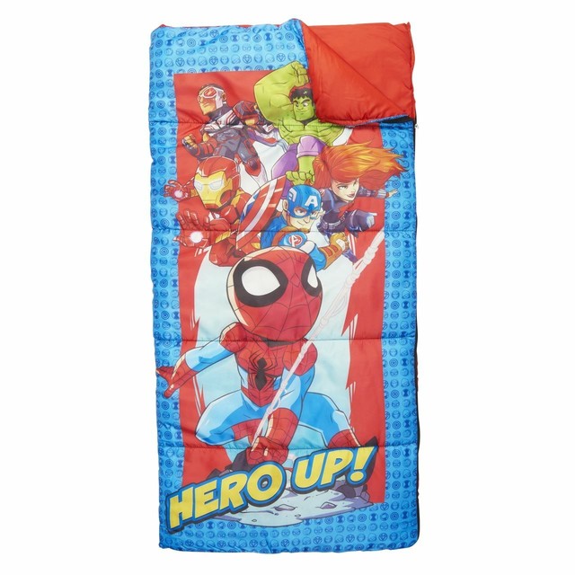 Marvel SuperHero Adventures Spiderman Sleeping Bag Outdoor Indoor