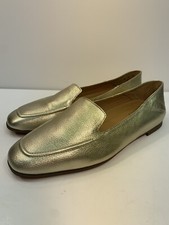 Franco Sarto Women  s Gold Loafer Gracie Size 7