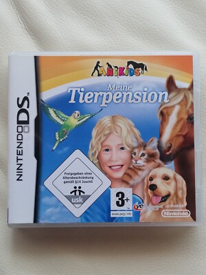 NINTENDO DS MEINE TIERPENSION NDS SPIEL GAME INKL BOOKLET WIE NEU