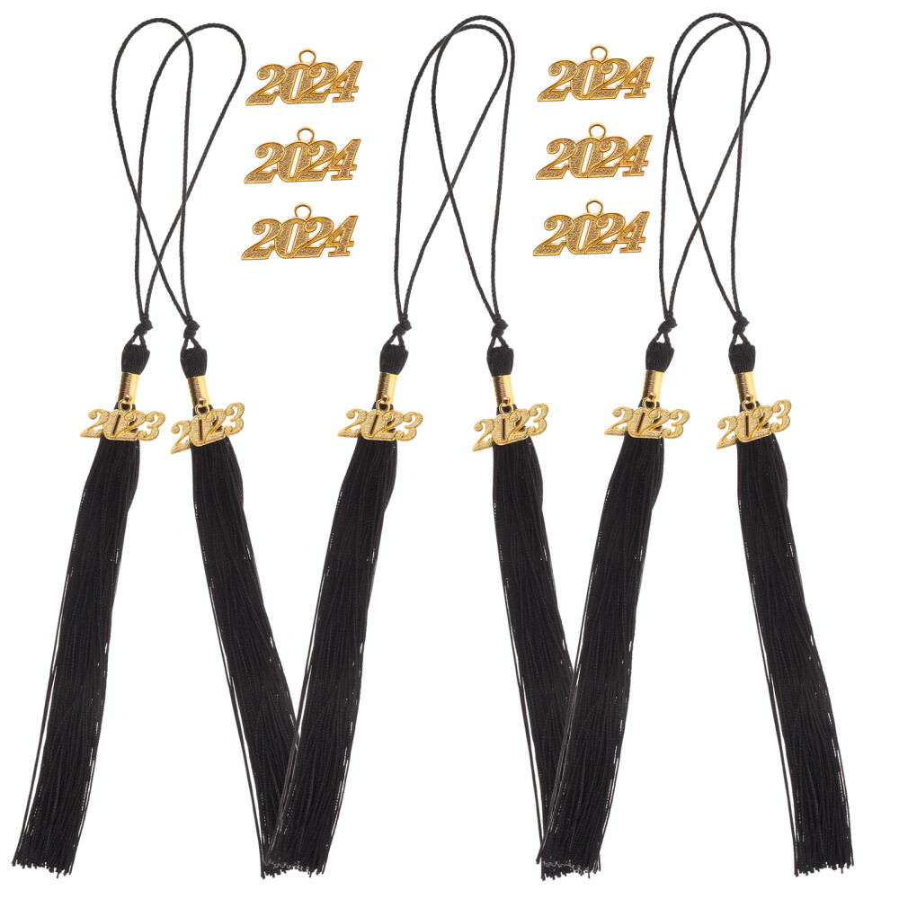 Bachelor Hat Tassel Graduation Cap Pendants Season Caps Decoration