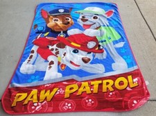 Nickelodeon Paw Patrol Fleece Throw Blanket 87" L x 58" W Bedding