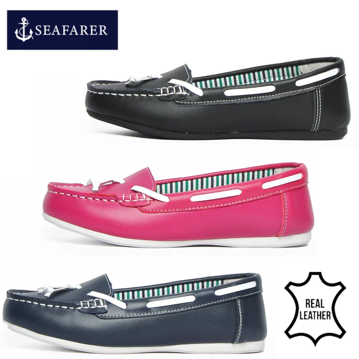 Ladies seafarer best sale yachtsman deck shoes