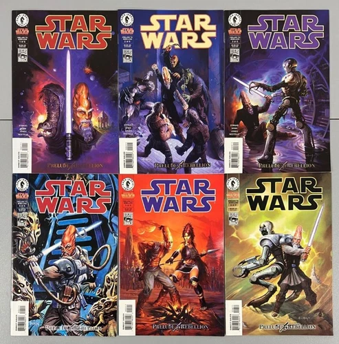 Star Wars #1-6 (1998 Dark Horse) Prelude to Rebellion Storyline