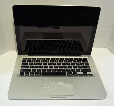 Apple MacBook Pro 13.3 inch Laptop - MC374LL/A (Silver, 2010) - BROKEN AS IS