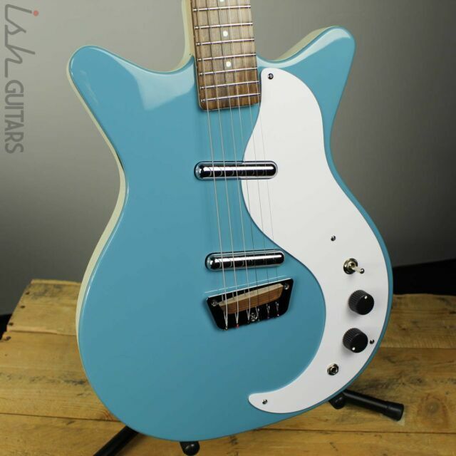 Danelectro The Stock 59 Electric Guitar - Aquamarine (DC59AM) for