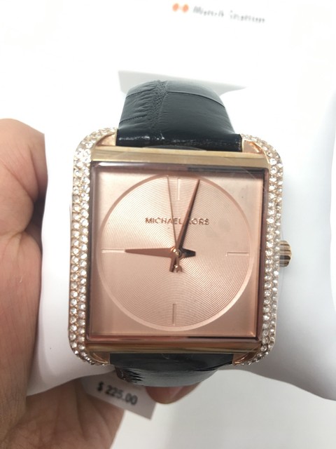 mk square watch