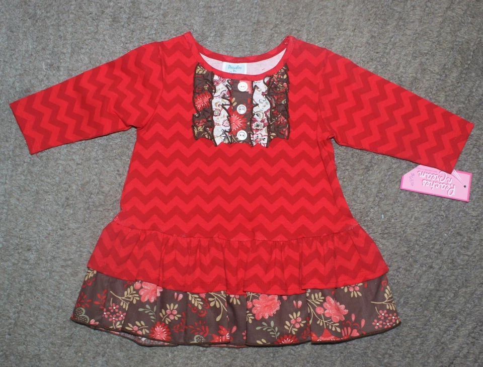 Conjunto de 2 piezas de manga larga Peaches 'n Cream para niñas - Talla 4 - Nuevo con etiquetas Foto 2 de 4