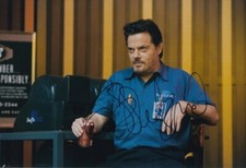 EDDIE IZZARD signed Autogramm 20x30cm OCEANS THIRTEEN in Person autograph COA