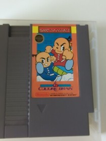Kung Fu Heroes (Nintendo 1989) NES Authentic game and manual in clamshell
