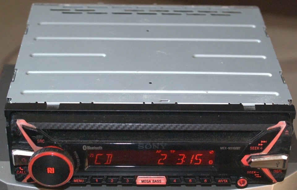 Autoradio SONY MEX-N5100BT BLUETOOTH AUDIO SYSTEM geprüft, Lautstärkeregler ... - Bild 2 von 4