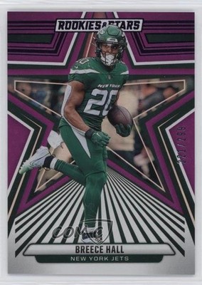 2024 Panini Rookies & Stars Purple 221/299 Breece Hall #75 06p2