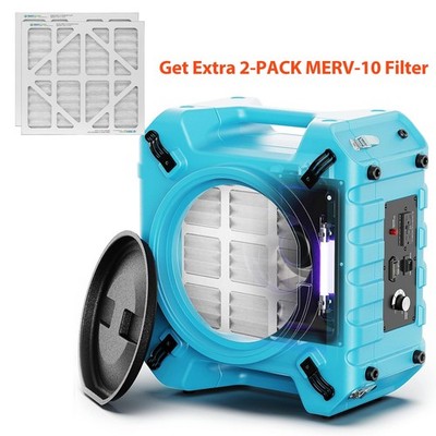 ALORAIR PureAiro HEPA Pro 870 Air Scrubber Purifier Cleaner w/UV-C 10Y Warranty