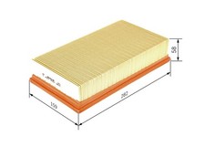 BOSCH Luftfilter 1 457 433 263 Filtereinsatz für 900 SAAB YS3D 2 Turbo