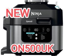 Image of NINJA Speedi 12-in-1 ON500UK Multi-cooker & Air Fryer - Black & Stainless Steel