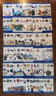 LOT of 30 BSA BOY SCOUTS OF AMERICA Merit Badge Series Study Books