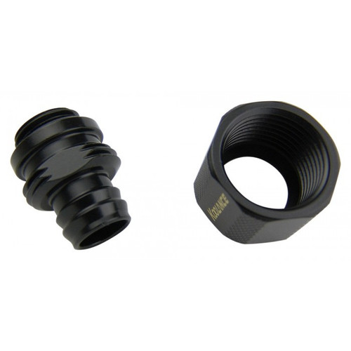 Koolance Compression Fitting for 10mm x 13mm (3/8in x 1/2in), Black - Picture 2 of 2
