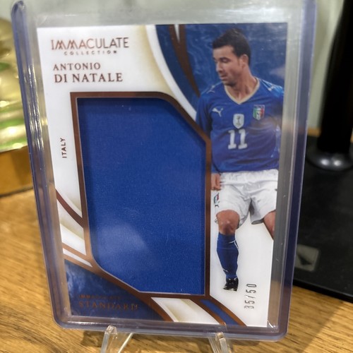 Antonio Di Natale 2020 Match Worn Patch /50 Italy Panini Immaculate Relic
