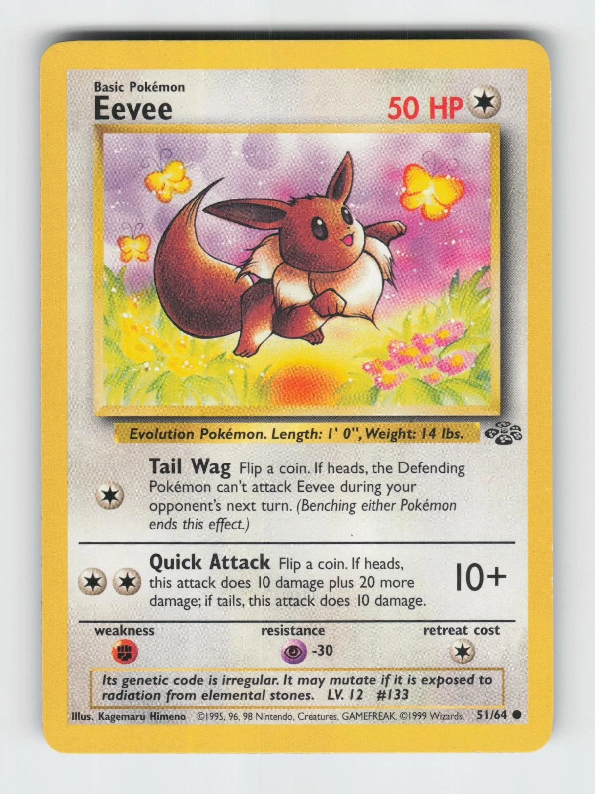 Eevee - Jungle #51 Price & Value ($2.66) | PokeScope