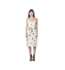 VALENTINO LACE V-NECK DRESS Size IT40 Camisole-style bodice Small