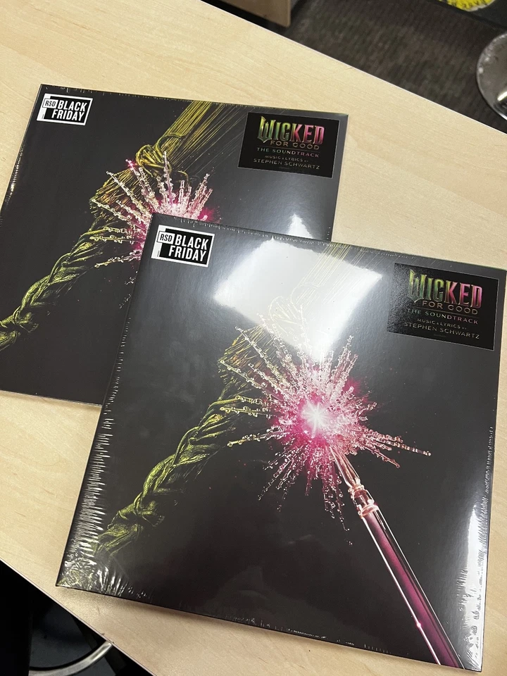 Wicked For Good OST Ariana Grande BF25 2LP Picture Vinyl New&Sealed - Image 2 of 4