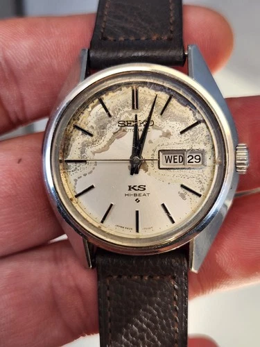 Vintage Mens King Seiko 5626-7113 Automatic Watch Serviced