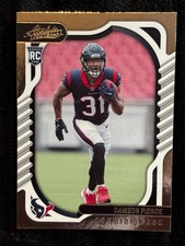 2022 Panini Absolute Football RC Dameon Pierce Houston Texans Rookie Card No. 14